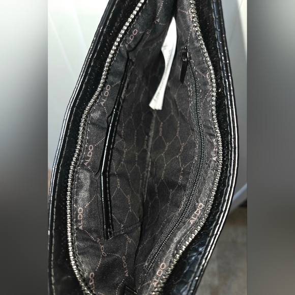 Aldo Griregann Small Shoulder Bag Chain Strap Purse - Picture 5 of 14